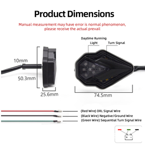 ไฟเลี้ยว LED แบบไหลสำหรับรถจักรยานยนต์ Ducati CF250SR - Product Image 2