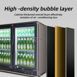 Expositor de botellas de cerveza comercial, refrigerador, puerta de cristal, encimera, mesa, Mini <span class=keywords><strong>Bar</strong></span>, refrigerador, puerta de cristal, escaparate de refrigeración por aire - Product Image 6