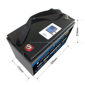 Wiederaufladbarer 12,8 V Bluetooth Bateria Lithium-Akku 12 V 100 Ah LiFePO4-Akku mit BMS, LCD-Bildschirmanzeige - Product Image 1