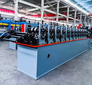 Neue gebrauchte Stahl-C-Kanal-Walzen form maschine C U-Form profil Leicht stahl kiel maschine für Dach konstruktion skern getriebe - Product Image 5