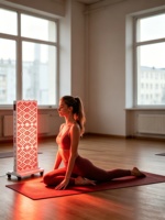 Panneau de luminothérapie rouge intelligent à écran tactile pour le corps entier, 460W, commandes tactiles, services OEM/ODM, vente en gros directe usine GLPE