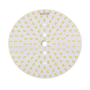 OEM ODM alüminyum pcb 12v led ampul ışık devre yuvarlak 3W 5W 9W 10W 12W 15W 20W SMD 2835 AC PCB par ışık için LED modülü