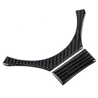 Autocollant de décoration de volant de voiture en fibre de carbone pour LEXUS IS250 13-19, accessoires de garniture intérieure