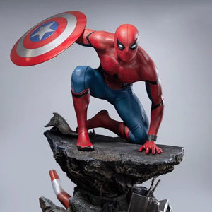 Nueva Estatua Hecha a Mano del Increíble Hombre Araña, Estatua de Personaje de Película de Sideshow en Venta - Product Image 6