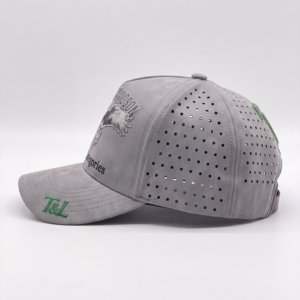 Gorras de 5 Paneles Personalizadas al por Mayor con Logotipo Bordado en Chenilla, Gorras de Gamuza Sintética, Fabricante de Gorras - Product Image 2