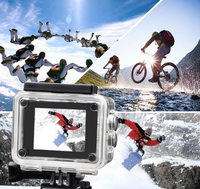 Caméra d'action sportive portable sans fil Wifi HD 5 millions de pixels, étanche, mini, 4K, caméra sportive DV HS16-6S