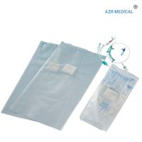 Fabricant professionnel de pochettes PE, papier autocollant médical pour kit de perfusion IV, emballage jetable à marquage à chaud pour pilules et préservatifs