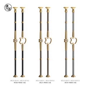 Rampe d'escalier intérieure en <span class=keywords><strong>aluminium</strong></span> minimaliste moderne, balustrade élégante pour <span class=keywords><strong>terrasse</strong></span>, garde-corps pour villa - Product Image 2