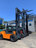 XINGHAO Conteneur Handler Heavy Duty Diesel Foklift Truck 10 tonnes 12 tonnes 15 tonnes 16 tonnes chariot élévateur avec cabine ROPS/FOPS et Air-cond
