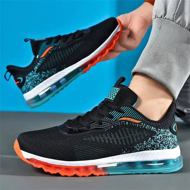 Air Cushion Sports Casual Shoes Men's Fashion Sneakers Basketball Outdoor Sneakers