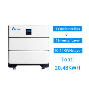 HBOWA LiFePO4 51.2V 100ah ESSシステム5KWh 10KWh 15KWh 20KWhスタック型LiFePO4バッテリー - Product Image 1