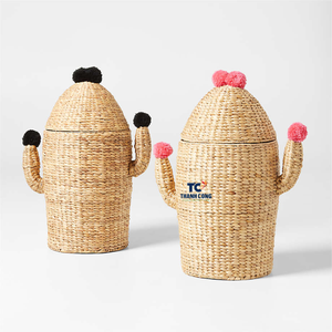 Cestas de mimbre para colgar en la pared hechas a mano - Product Image 5