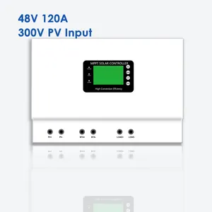 3.2V LiFePO4バッテリー用MPPT付き48V500Aソーラー充電コントローラー