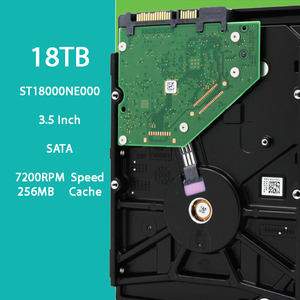 Disque dur NAS <span class=keywords><strong>ST18000NE000</strong></span> 18 To, 7200 tr/min, technologie CMR, cache 256 Mo, solution de stockage de qualité professionnelle pour systèmes NAS multi-baies - Product Image 1