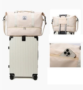 Sports Gym <b>Bag</b> Shoes Compartment Carry on Duffel <b>Overnight</b> Tote Weekender Toiletry Travel <b>Bag</b> for Women with Wet Pocket - Product Image 4