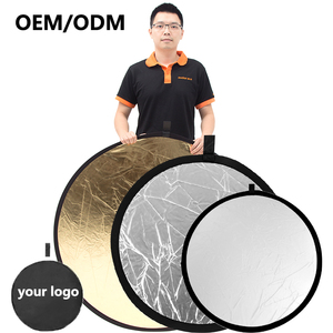 Godox — <span class=keywords><strong>réflecteur</strong></span> rond léger <span class=keywords><strong>pliable</strong></span> 2 en 1, 110cm 43 pouces, pour Studio de photographie, disque de <span class=keywords><strong>Photo</strong></span> multiple - Product Image 1