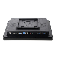 Panel PC Táctil Industrial de 15 Pulgadas para Montaje en Pared |   Computadora Industrial Todo en Uno con Pantalla Táctil Capacitiva a Prueba de Agua IP66