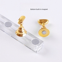Multi-color 5 pcs/set Magnetic Nail Tip Display Nail Tips Stand Set Nail Art Practice Holder