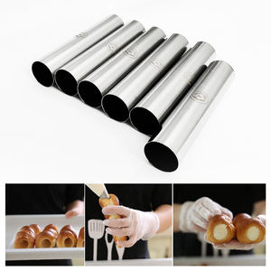 E_PIN Moule de cuisson en acier inoxydable 10 pièces pour Cannoli Forms Cream Roll Croissant - Product Image 3