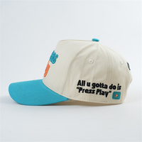 Gorras Personalizadas con Logo Bordado en Relieve, Sombreros Personalizados con Logo Bordado 3D, Gorras de Béisbol de Corona Alta para Hombre Personalizadas