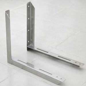 ADONG Heavy-Duty Stainless Steel Triangle Wall <b>Bracket</b> 2mm Thickness Brushed Surface <b>for</b> <b>Corner</b> Shelf Support - Product Image 1