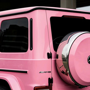 WRAPMASTER Vinilo para Envolver Vehículos, Color Rosa Princesa, Superbrillante, 1.52*17 Metros - Product Image 4