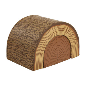 Children's EVA Sponge Climbing Toy Arch Log Shape Indoor Play Structure Unisex <b>Physical</b> Exercise Set - Product Image 2