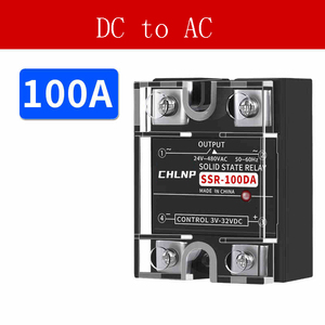 รีเลย์โซลิดสเตทรีเลย์ <span class=keywords><strong>SSR</strong></span> 24V โมดูล DC 40A เฟสเดียวโมดูลควบคุมขนาดเล็ก da/ddd/aa 220V - Product Image 4