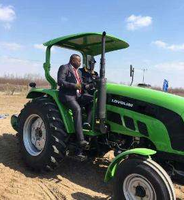 Tracteurs de haute qualité fabriqués en Chine pour l'agriculture, utilisés pour la culture du riz, les rizières, les tracteurs agricoles