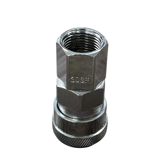 Raccord rapide pneumatique en acier inoxydable, connecteur femelle pour systèmes de freinage automobile, marque LONG XIN, modèle Zinc.JHI-38SF - Product Image 1