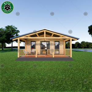 Maisons préfabriquées en acier conçues sur mesure, villas mobiles extensibles avec toit plat triangulaire pour hôtels - Product Image 1