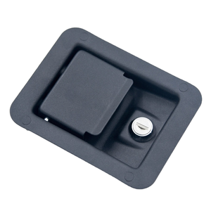 Замок AJF из углеродистой/нержавеющей стали для панели задней двери грузовика/фургона/автомобиля, ручка панели, 2 ключа, вылет 31,5 мм - Product Image 1