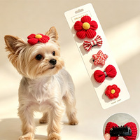 Ensemble d'épingles à cheveux pour animaux de compagnie, épingles BB pour chiens, Yorkshire Terrier et Malteuse, accessoires de coiffure pour petits chiens