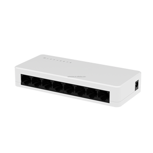 Hot Sale DIN-Rail Unmanaged Mini Plastic Casing 10/100/1000Mbps 8 Electrical Ports 8FE Normal <b>Ethernet</b> Network <b>Switch</b> - Product Image 1