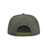 Casquette de baseball personnalisée en polyester, casquette de baseball à 5 panneaux, vente en gros, casquette de baseball ajustable à visière plate avec logo brodé pour hommes