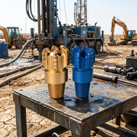 Буровое долото Drillsoltek 2026 PDC для бурения скважин на воду, алмазное долото без отбора керна для бурения по камню
