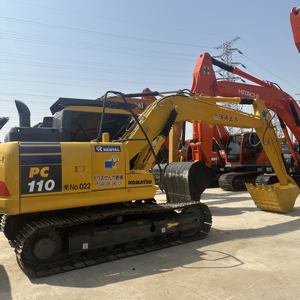 Komatsu PC110 Midi, excavadora sobre orugas, 11 toneladas, precio bajo, bomba de caja de cambios de motor incluida con núcleo hecho en Japón usado a la venta - Product Image 1