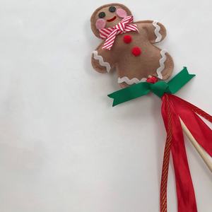 Set de 2 Varitas de Calabaza Hechas a Mano, Diadema de Corona, Varita Mágica de Hada con Purpurina para Niños, Graduaciones, Fiestas de San Valentín, Navidad - Product Image 4