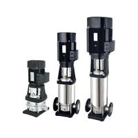 Pompa vertikal Inline 2HP tipe suhu tinggi pompa sentrifugal Multi tahap industri pompa Multi tahap