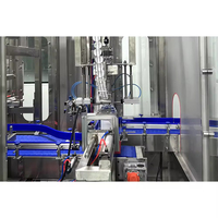 Ligne de production de boissons laitières entièrement automatique, machine de remplissage rotative par soufflage pour bouteilles en PET, lait pasteurisé
