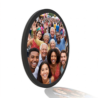 Pantalla LCD Circular Digital de 15.7 Pulgadas, Color Personalizado, Pantalla Táctil Multipunto, Alto Brillo, Señalización Industrial para Comercio Minorista