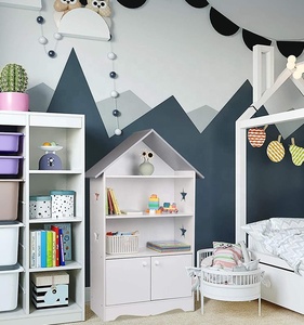 Vendita calda a buon mercato per bambini giocattoli di <span class=keywords><strong>legno</strong></span> mensola di immagazzinaggio bambini <span class=keywords><strong>scaffale</strong></span> - Product Image 3