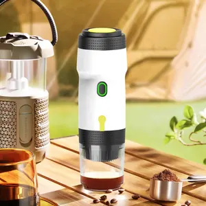Máquina de café espresso portátil para exteriores Manual de viaje Mini cafetera espresso para acampar