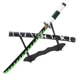 ดาบของเล่นอนิเมะดาบพิฆาตอสูร ชินาซูกาวะ เก็นยะ ขนาด 30 นิ้ว ดาบสั้นสำหรับคอสเพลย์ - Product Image 1