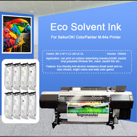 Goosam 2000ml Eco Solvent pour Sublimation pour Impression Numérique Mimaki JV300 JV150 CJV300 CJV150 avec Couleurs Vives