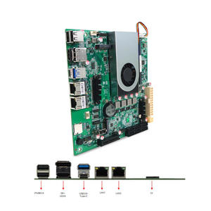 BKHD OEM N97 NAS MINI ITX Motherboard Quad Cores <b>2</b>*I226 Ethernet Ports <b>2</b>*<b>M</b>.<b>2</b> 6*SATA DDR5 NAS Server Motherboard 17x17cm - Product Image 6