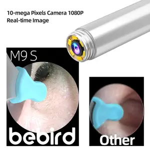 Bebird M9S kulak balmumu temizleme aracı kablosuz akıllı görsel kulak temizleyici otoskop