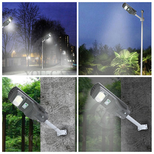 Đèn Đường Năng Lượng Mặt Trời 20W 30W 60W 90W Hiệu Suất Chiếu Sáng Cao Tích Hợp Chống Nước Ngoài Trời Tất Cả Trong 1 Đèn Đường Năng Lượng Mặt Trời - Product Image 4