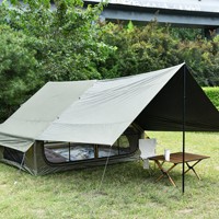 Tenda Apung Tiup Tahan Air Awet Cepat Mengembang Tugas Berat untuk Petualangan Air Luar Ruangan Berkemah Perahu Grosir