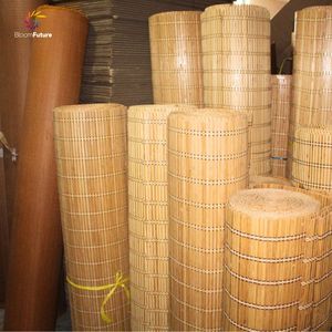 Paneles de Pared de Listones de Bambú Natural Ecológicos, Material de Pantalla de Bambú Tejido, Persianas de Bambú para Decoración de Restaurantes y Hoteles - Product Image 5